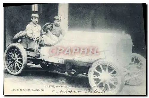 Ansichtskarte AK Automobile Tste sru sa 120 chevaux Panhard Levassor