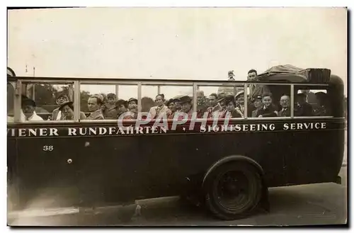 CARTE PHOTO Autobus