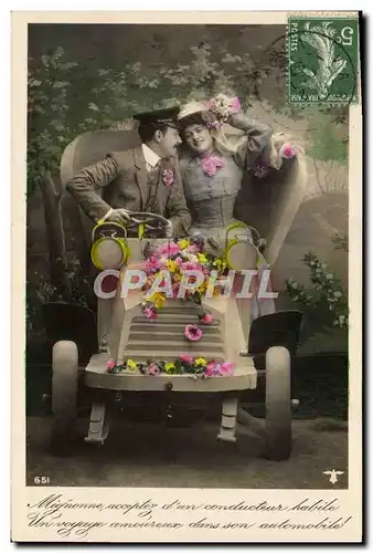 Cartes postales Fantaisie Automobile
