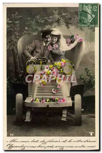 Cartes postales Fantaisie Automobile