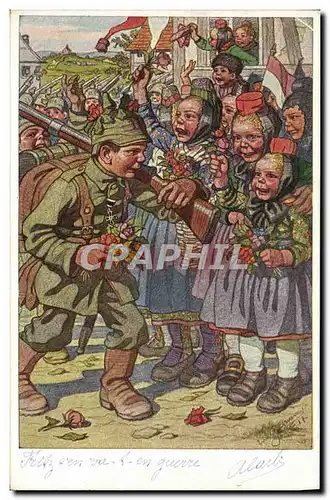 Ansichtskarte AK Illustrateur Marisn Militaria