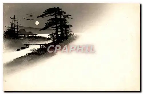 Ansichtskarte AK Japon Nippon Paysage