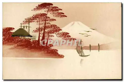 Ansichtskarte AK Japon Nippon Paysage