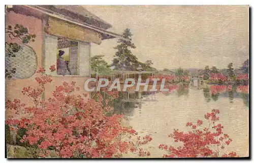 Cartes postales Japon Nippon Maison