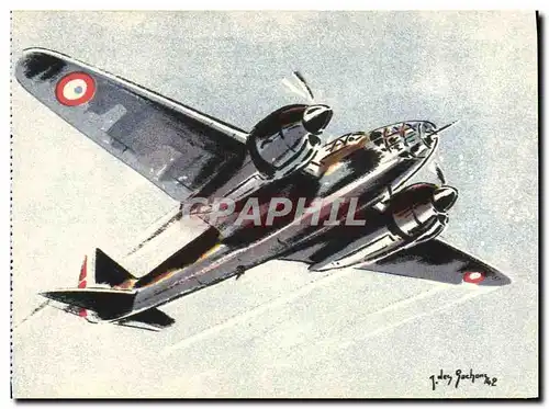 Cartes postales Avion Aviation AMIOT 354 Bombardement