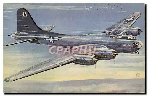 Cartes postales Avion Aviation Forteresse des Etats Unis