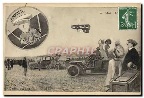 Cartes postales Avion Aviation Roucier