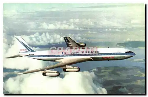 Cartes postales Avion Aviation Boeing 707 Intercontinental Quadrireacteur