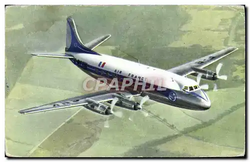 Cartes postales Avion Aviation Air France Vickers Viscount