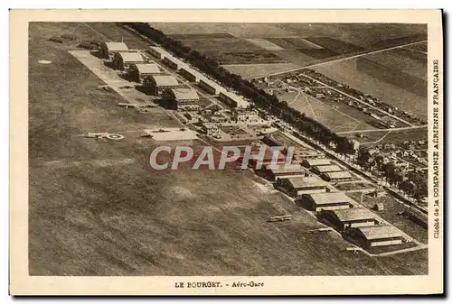 Cartes postales Avion Aviation Le Bourget Aero Gare