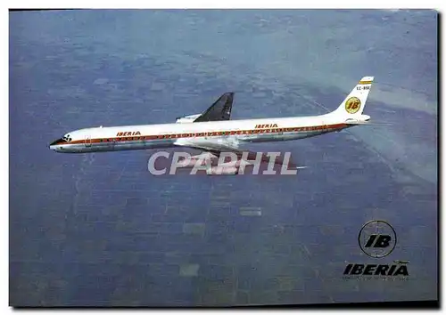 Cartes postales Avion Aviation Jet Douglas DC8 63