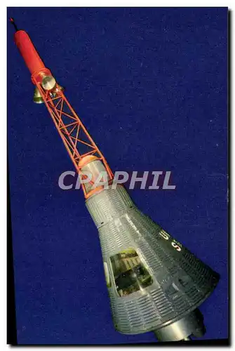 Ansichtskarte AK Aviation Espace Capsule Mercury utilisee par Glenn Carpenter dans son vol orbital