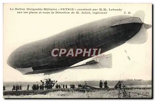Cartes postales Dirigeable Zeppelin Dirigeable militaire Patrie