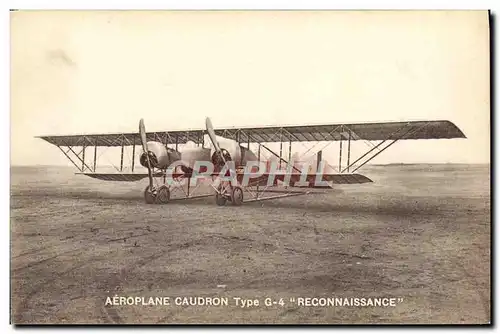 Ansichtskarte AK Avion Aviation Aeroplane Gaudron Type G4 Reconnaissance