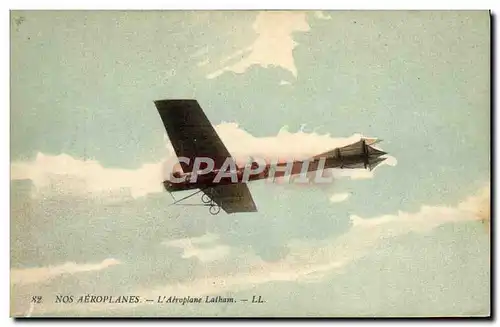 Ansichtskarte AK Avion Aviation Aeroplane Latham