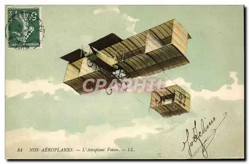 Cartes postales Avion Aviation Aeroplane Voisin