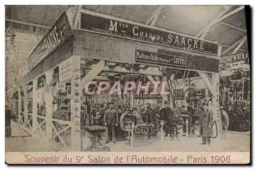 Ansichtskarte AK Automobile Souvenir du 9eme salon de l&#39automobile Paris 1906