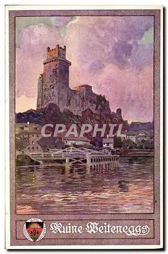 Cartes postales Illustrateur Ruine Meitenegg