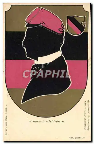 Cartes postales Illustrateur Frankonia Heildeberg