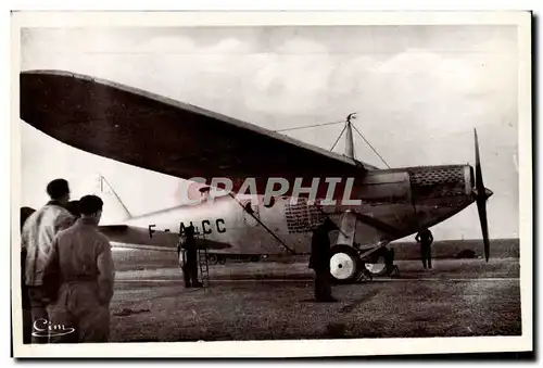 Cartes postales moderne Avion Aviation Istres Aviation Le Joseph Le Brix Avion Bleriot de Raid