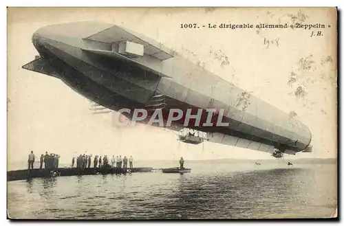 Ansichtskarte AK Avion Aviation Dirigeable Zeppelin