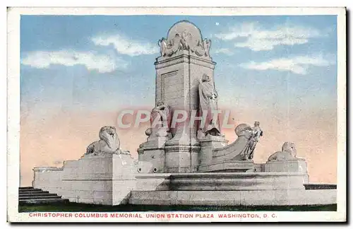 Cartes postales Christopher Columbus Memrial Union Station Plaza Washington