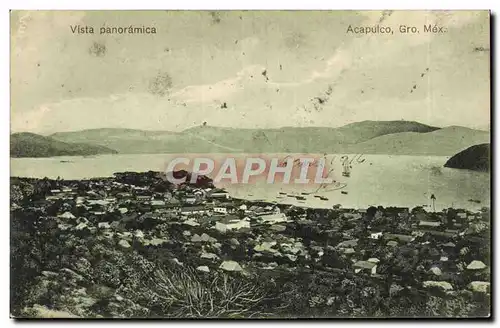Cartes postales Vista Panoramica Acapulco Gro Mexico