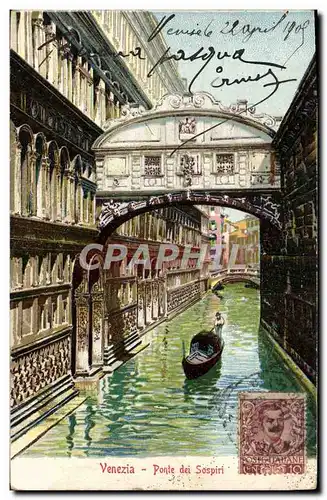 Cartes postales Venezia Ponte dei Sospiri