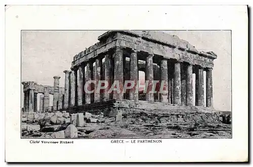 Cartes postales Crece Le Parthenon