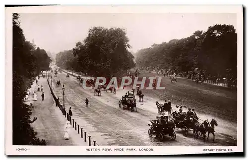 Cartes postales Rotten Row Hyde Park London