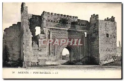 Cartes postales Meknes Porte Bab Kemis