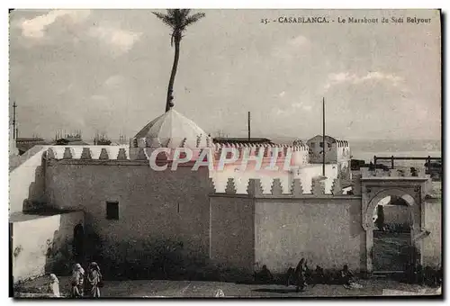 Cartes postales Casablanca Le Marabout de Sidu Belyout