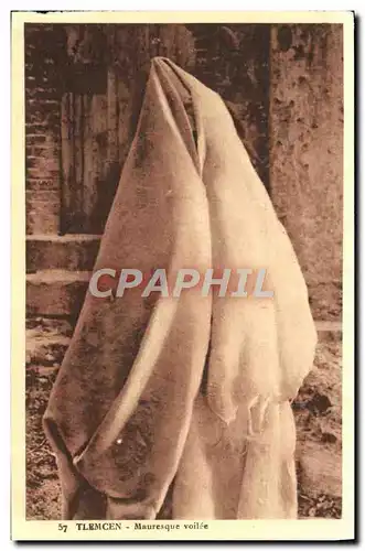 Cartes postales Tlemcen Mauresque Voilee