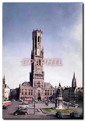 Cartes postales moderne Bruges le beffroi
