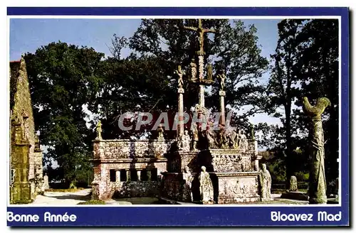 Cartes postales moderne Bonne Annee Bloavez Mad Bretagne
