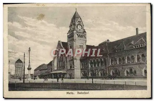 Cartes postales Metz Bahnhof