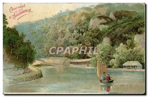 Cartes postales Chocolat d&#39Aiguebelle Bateau