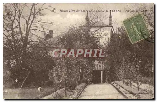 Cartes postales Nevers Pavillon Maison Mere des Soeur de la Charite Pavillon Bernadette