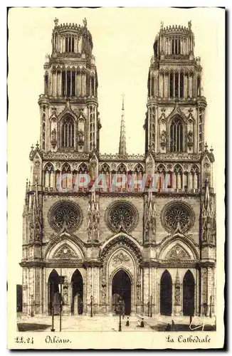Cartes postales Orleans La Cathedrale