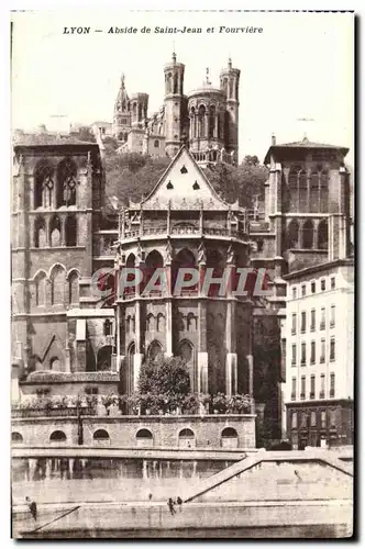 Ansichtskarte AK Lyon Abside de Saint Jean et Fourviere