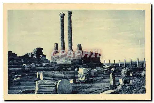 Cartes postales Timgad Temple de Jupiter