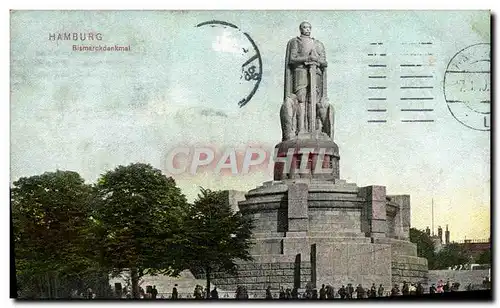 Cartes postales Hamburg Bismarckdenkmal