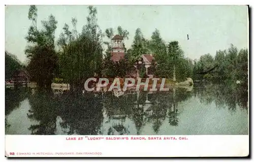 Cartes postales Lake At Lucky Baldwings Ranch Santa Anita Cal