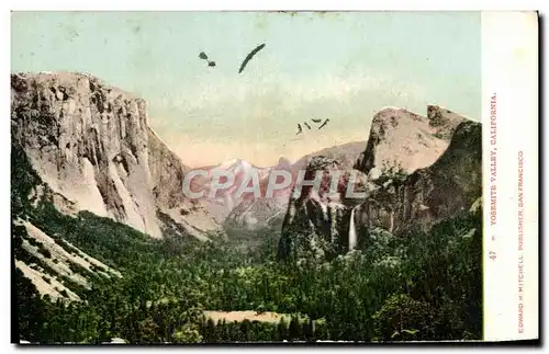 Cartes postales Yosemite Valley California