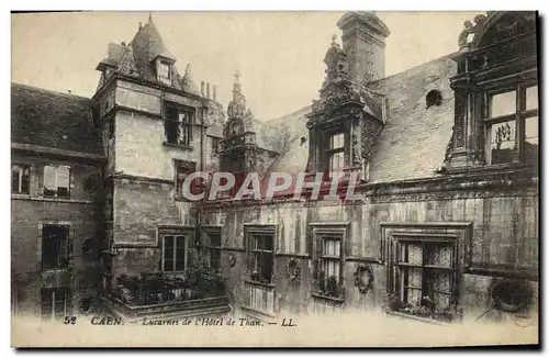 Cartes postales Caen Lucarnes De I&#39Hotel De Than