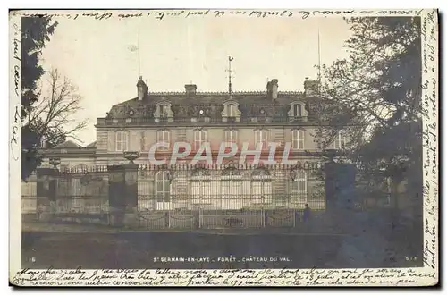 Cartes postales St Germain En Laye Foret Chateau du Val