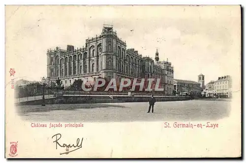 Ansichtskarte AK St Germain En Laye Chateau Facade principale