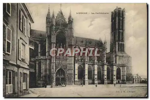 Cartes postales Limoges La Cathedrale