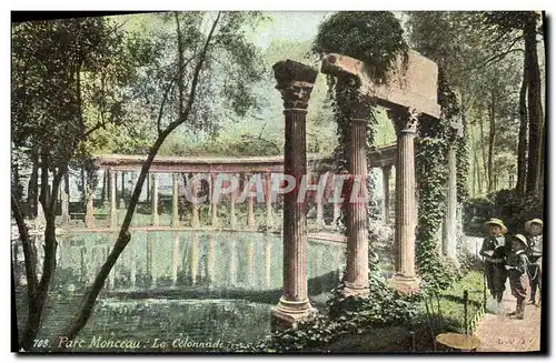 Cartes postales Paris Parc Monceau La Colonnade