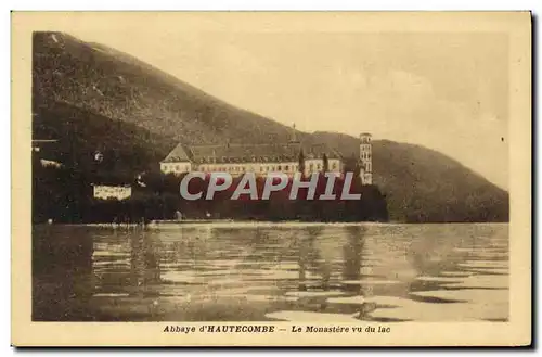 Cartes postales Abbaye D&#39Hautecombe Le Monastere Vu Du Lac